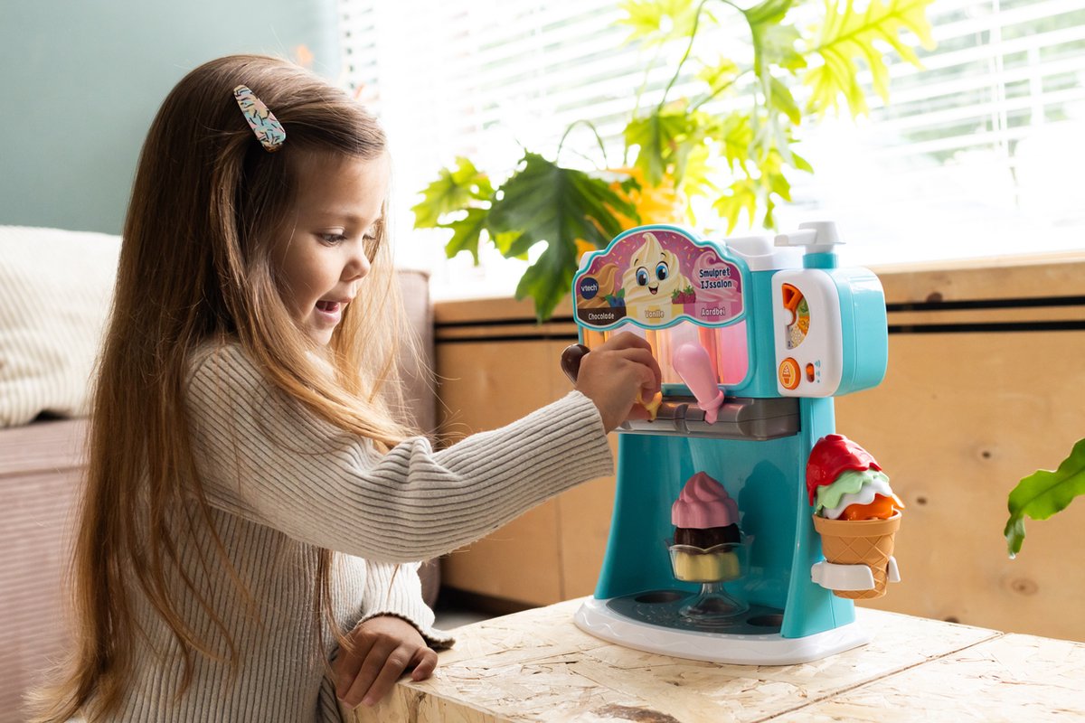 VTech Smulpret Ijssalon - Educatief Speelgoed - Stimuleert Creativiteit - Speelgoed vanaf 2 Jaar
