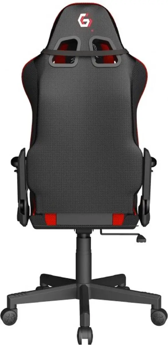 Gembird GC-SCORPION-01X Gamestoel - Kuipzitje - Zwart/Rood - afbeelding 5 van 6