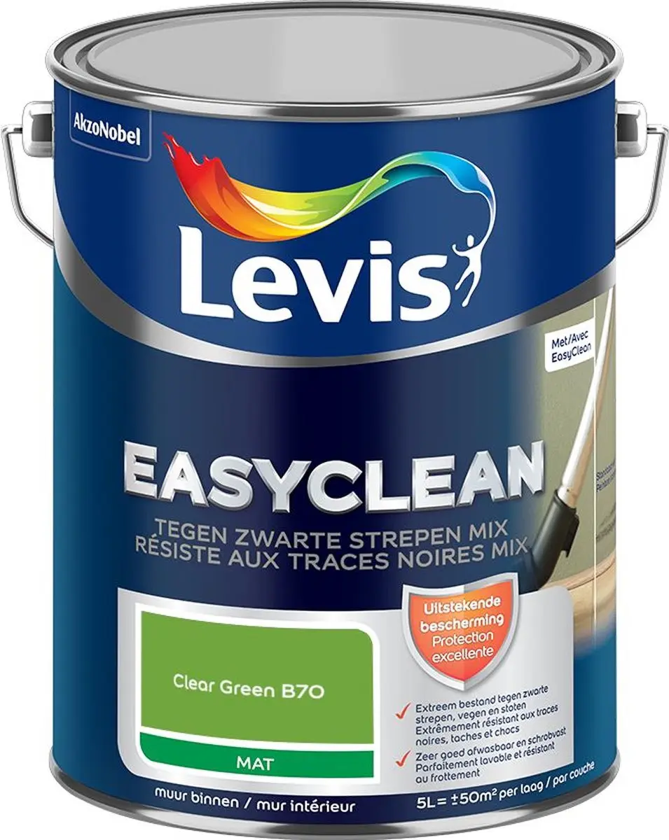 Levi's Easyclean Tegen Zwarte Strepen Mengverf 5L