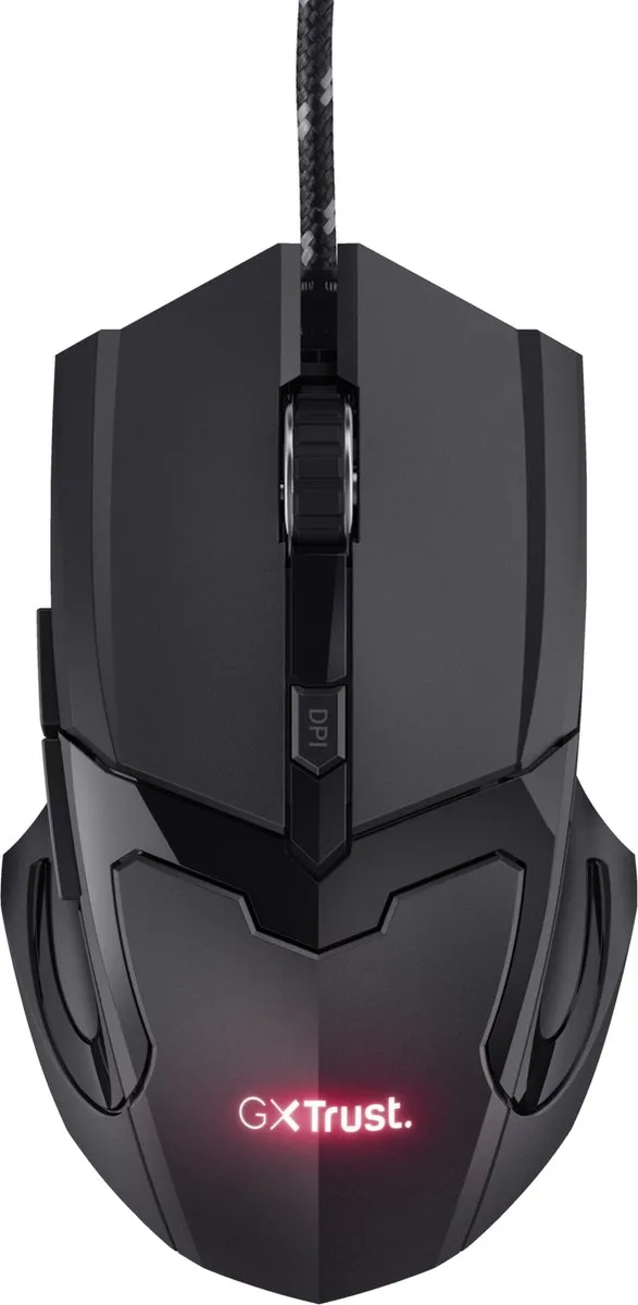 Trust GXT 785 Ravius Gaming Headset & Muis Set - Zwart/Rood