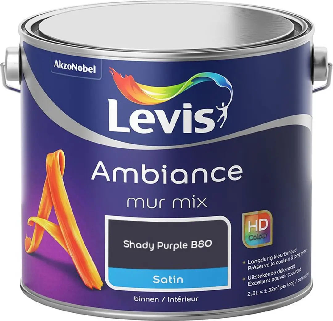 Levi's Ambiance Mur Satin Mix Mengverf 2,5L