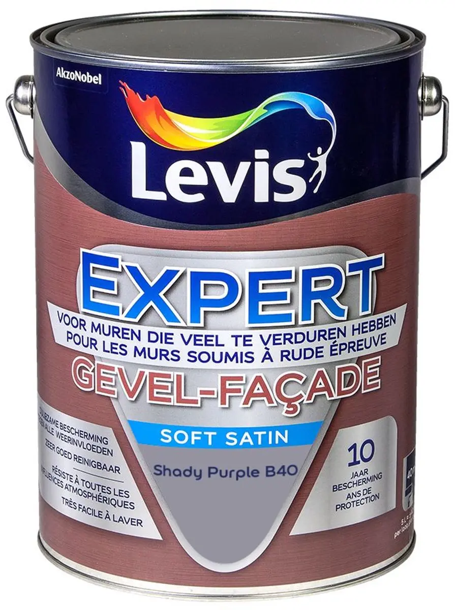 Levi's Expert Gevel Mix Shady Purple B40 Mengverf 5L
