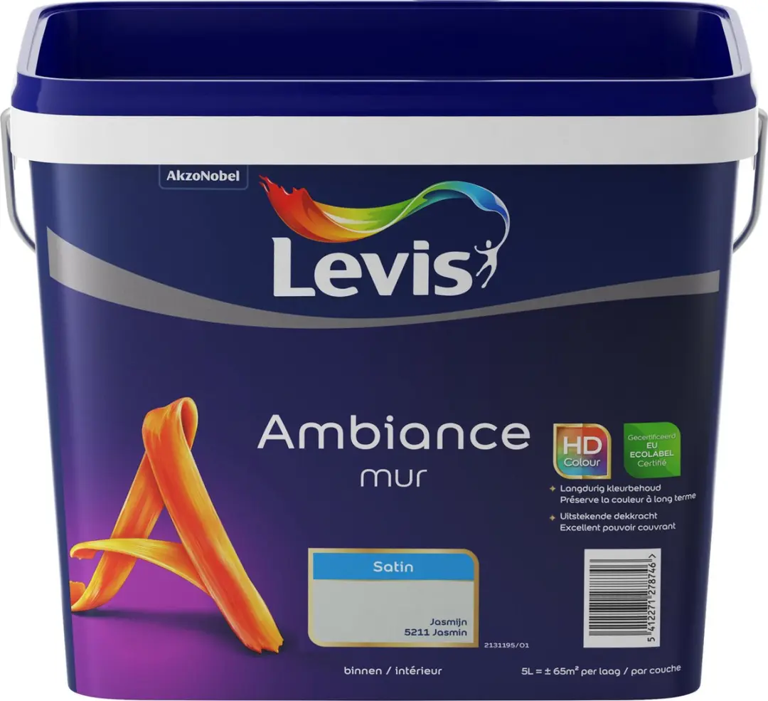 Levi's Ambiance Mur Satin Jasmijn 5L