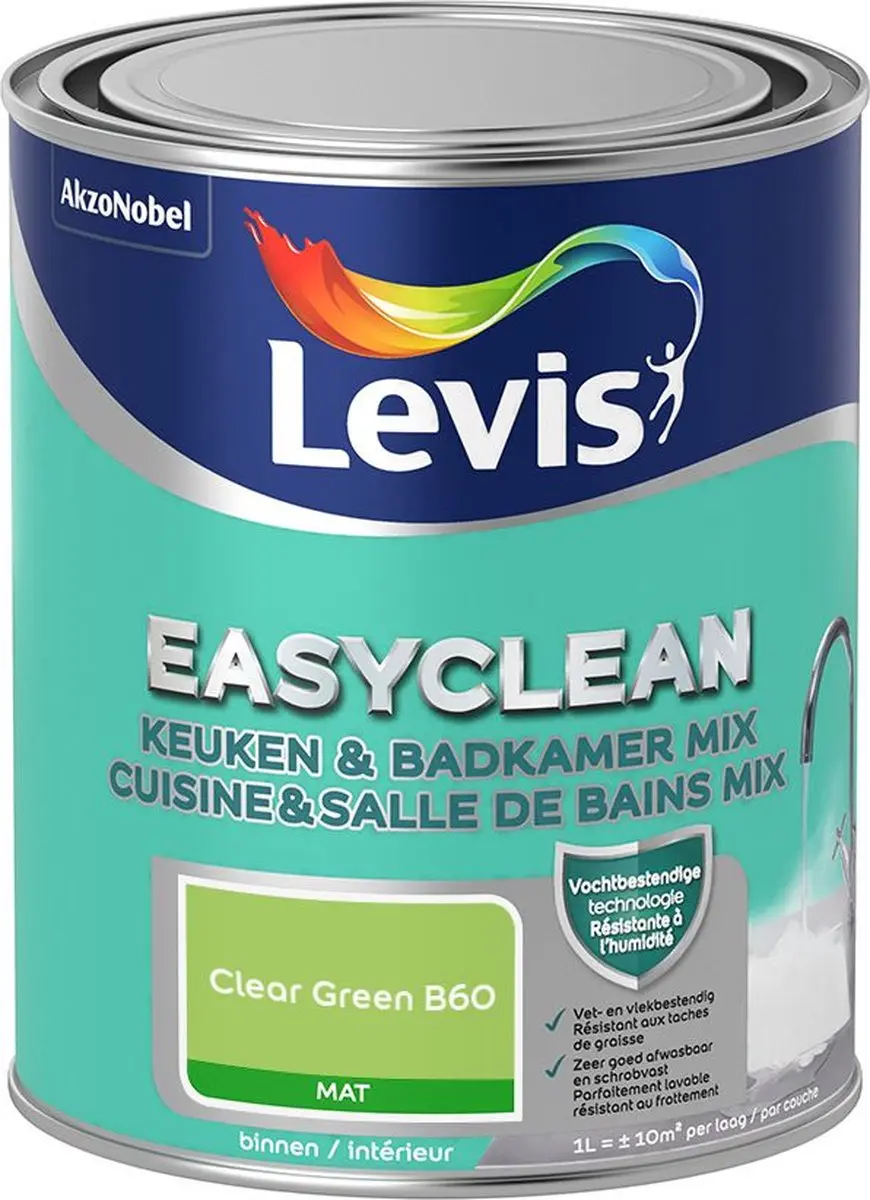 Levi's Easyclean Mengverf Clear Green B60