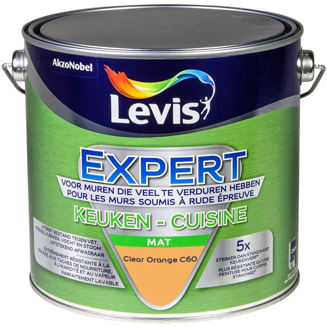 Levi's Expert Keuken Mix Clear Orange C60 Mengverf 2,5L