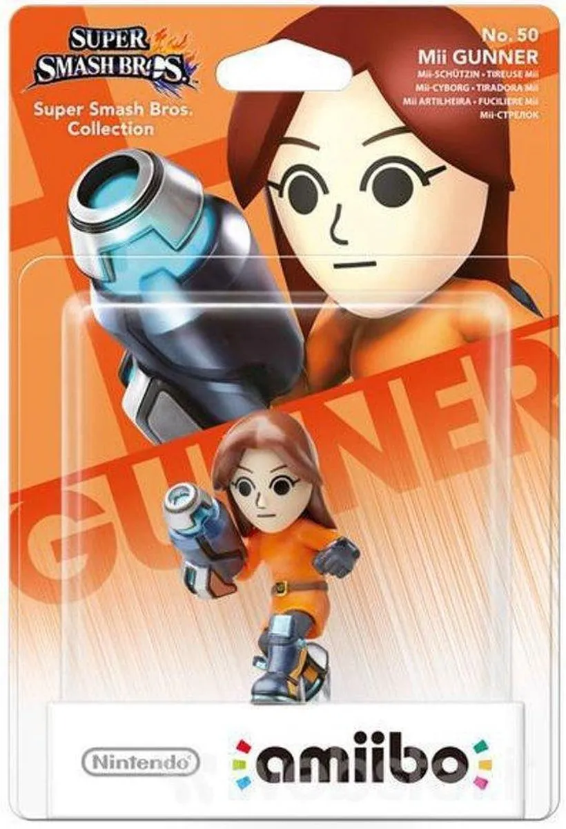 Nintendo amiibo Super Smash Bros Mii Gunner