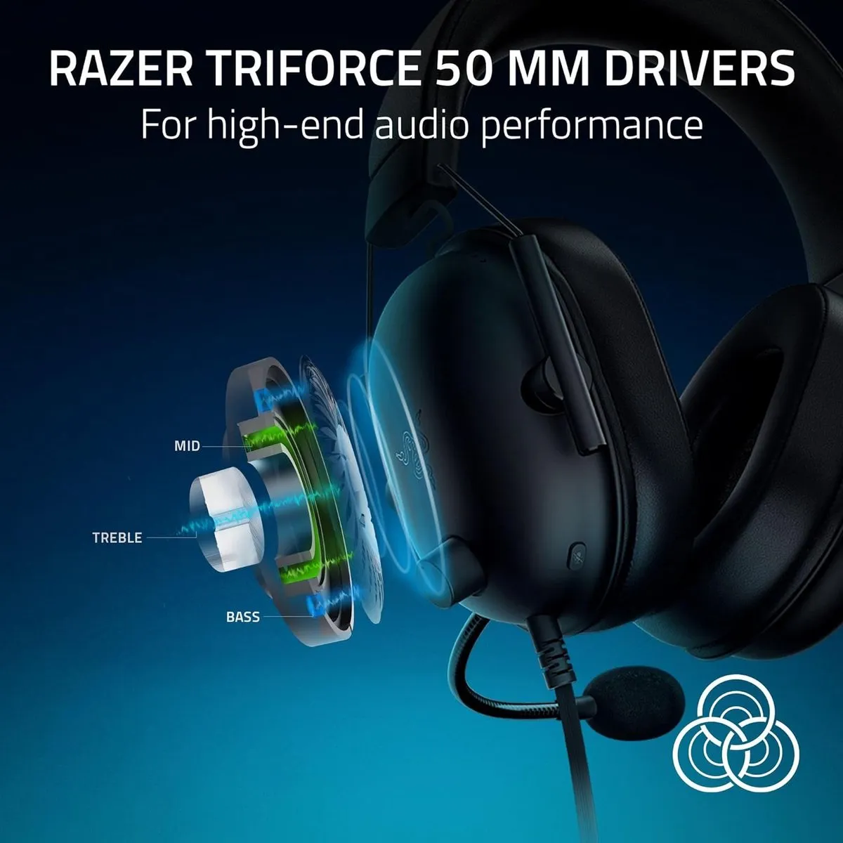 Razer BlackShark V2 X Gaming Headset - PS5 - Zwart
