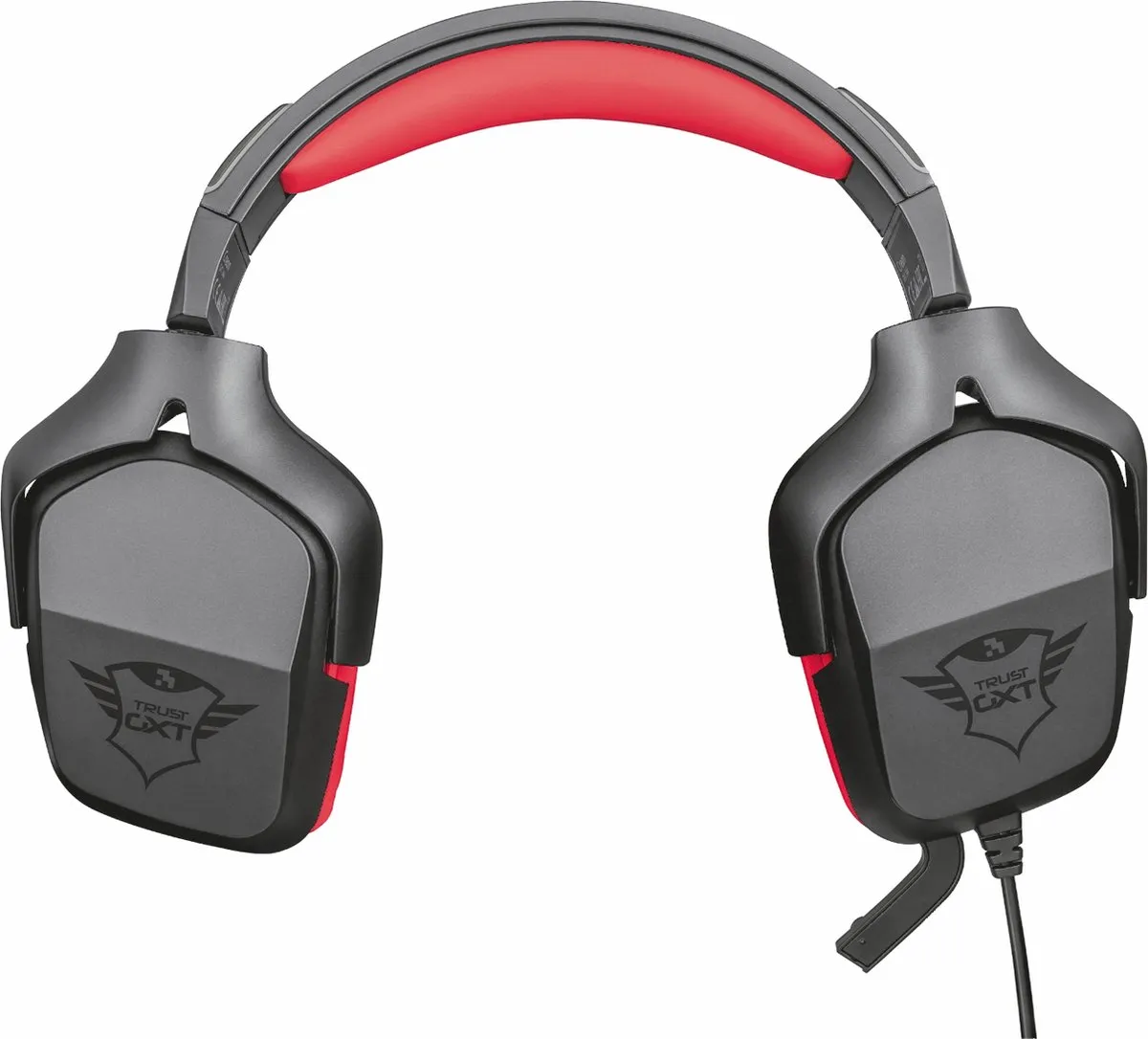 Trust GXT 344 Creon Gaming Headset - Zwart/Rood