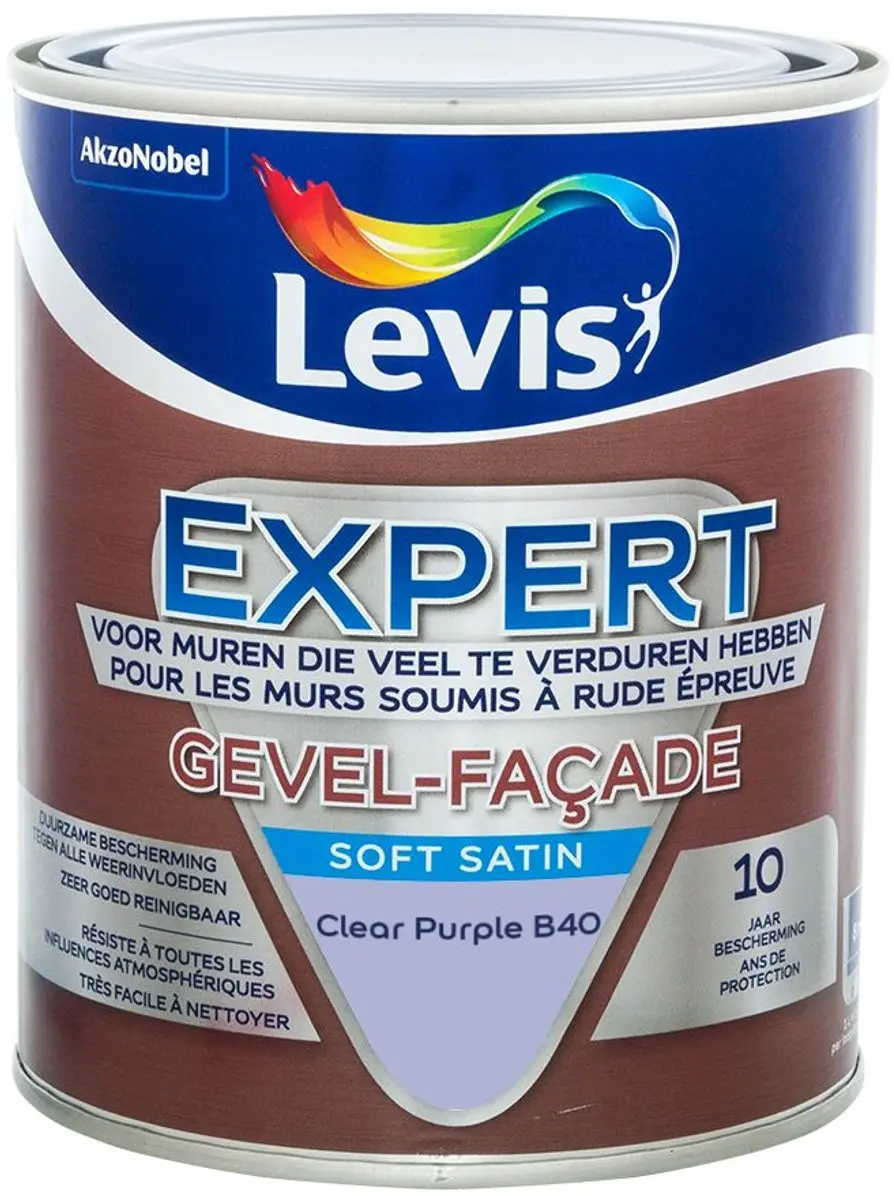 Levi's Expert Gevel Mix Clear Purple B40 Mengverf 1L