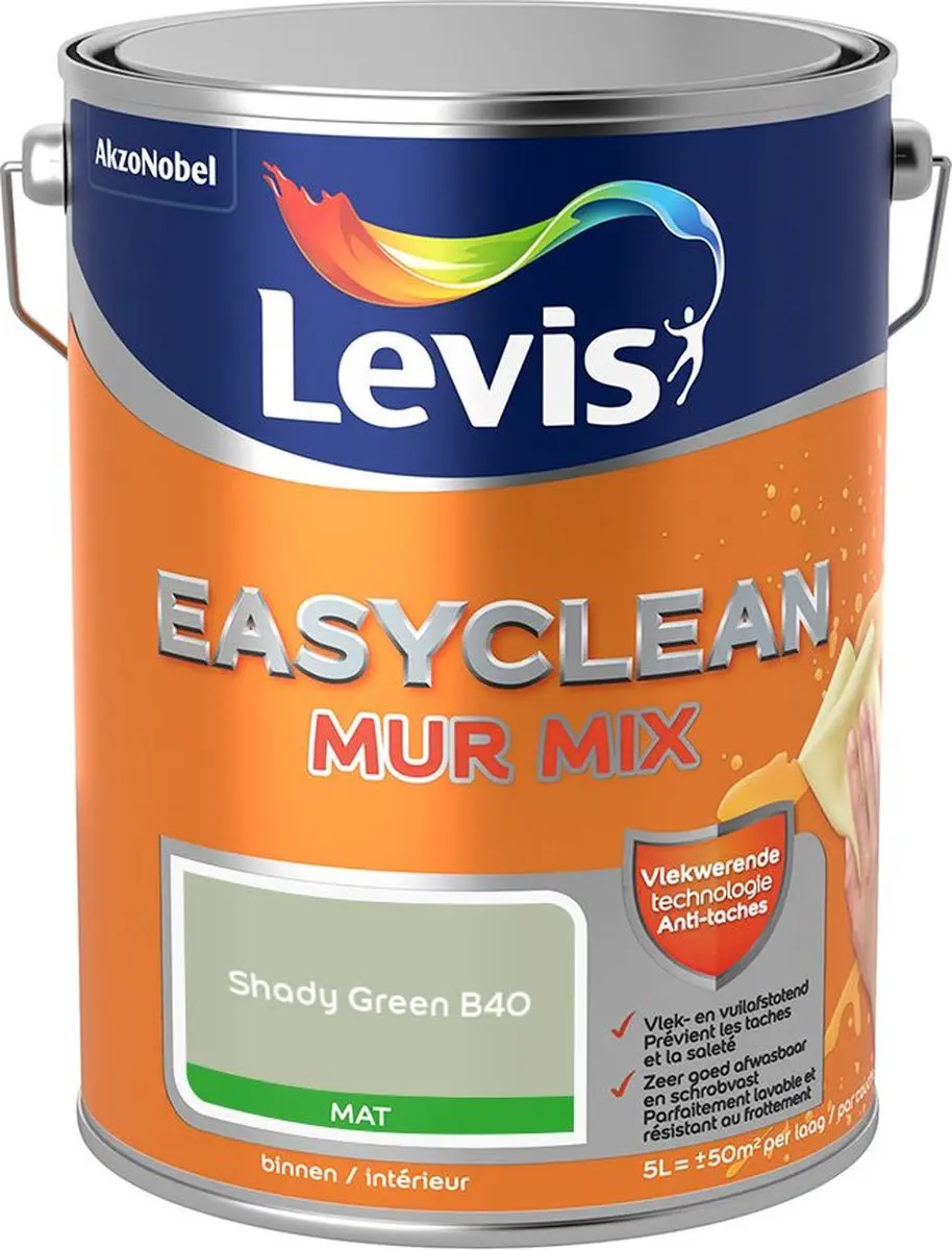 Levi's Easyclean Mur Mat Mix 5L