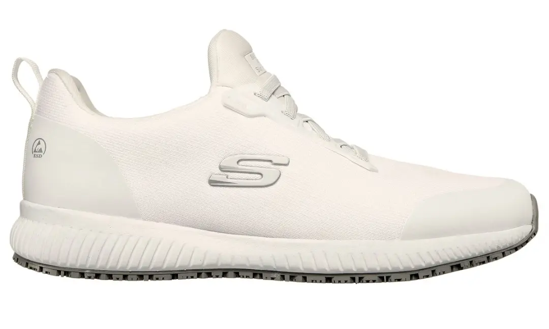 SKECHERS SQUAD SR-MYTON Werkschoenen Veiligheidsschoenen Heren 200051EC WHT Wit
