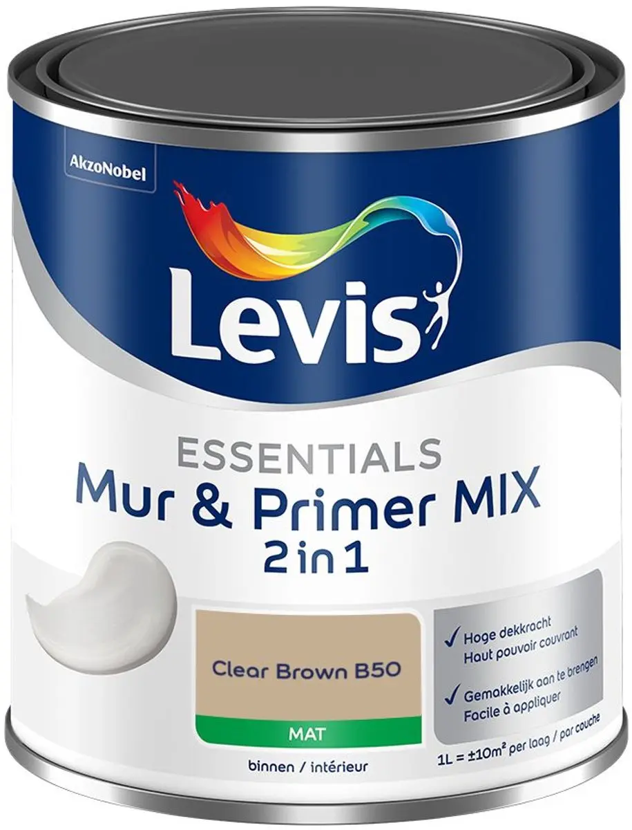 Levi's Essentials Mur & Primer Mix Mengverf 1L