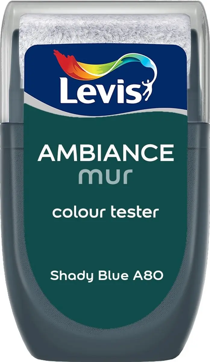Levi's Muurverf Kleurtester Shady Blue A80