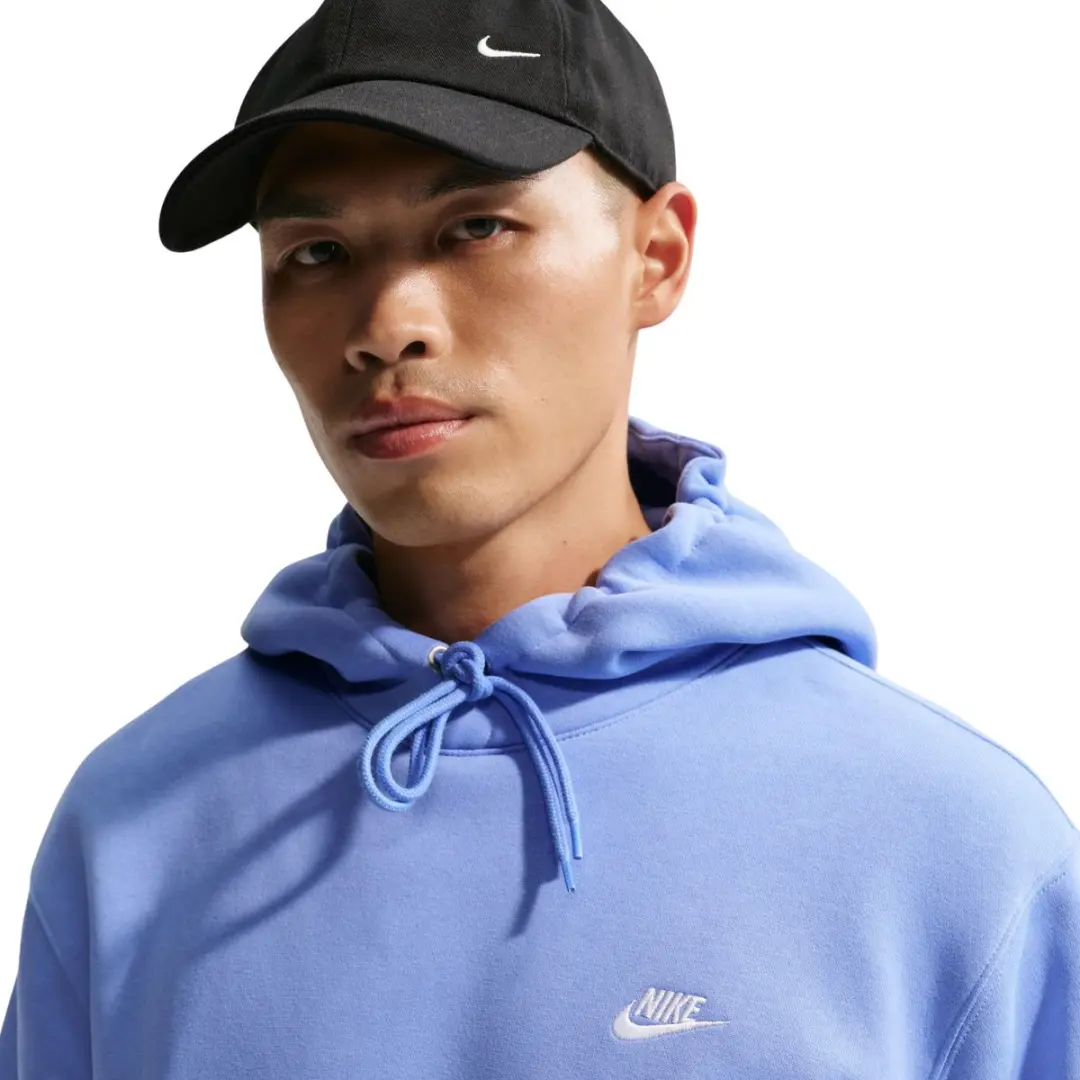 Nike Club BB Sweater Heren - Blauw L