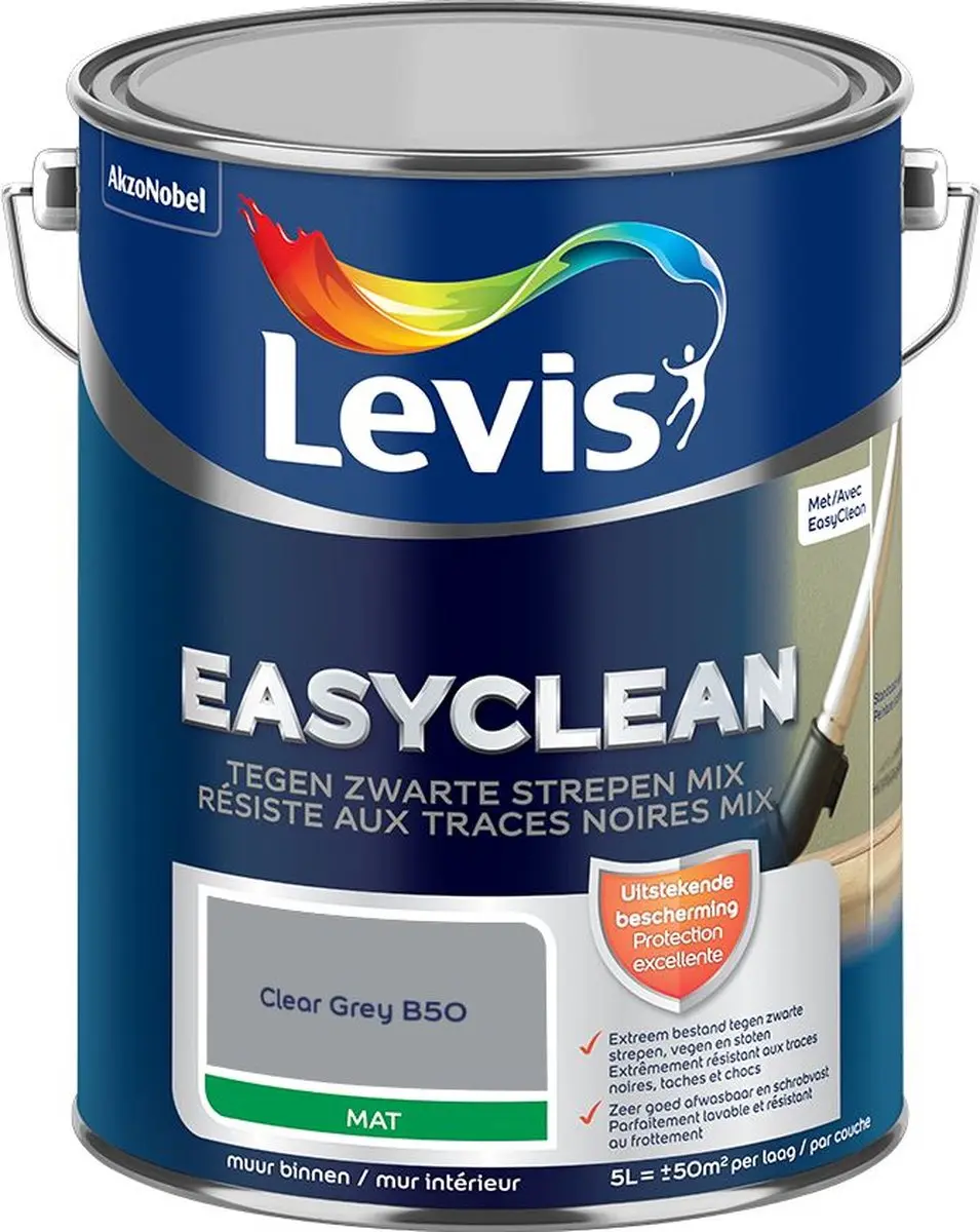 Levi's Easyclean Tegen Zwarte Strepen Mengverf 5L