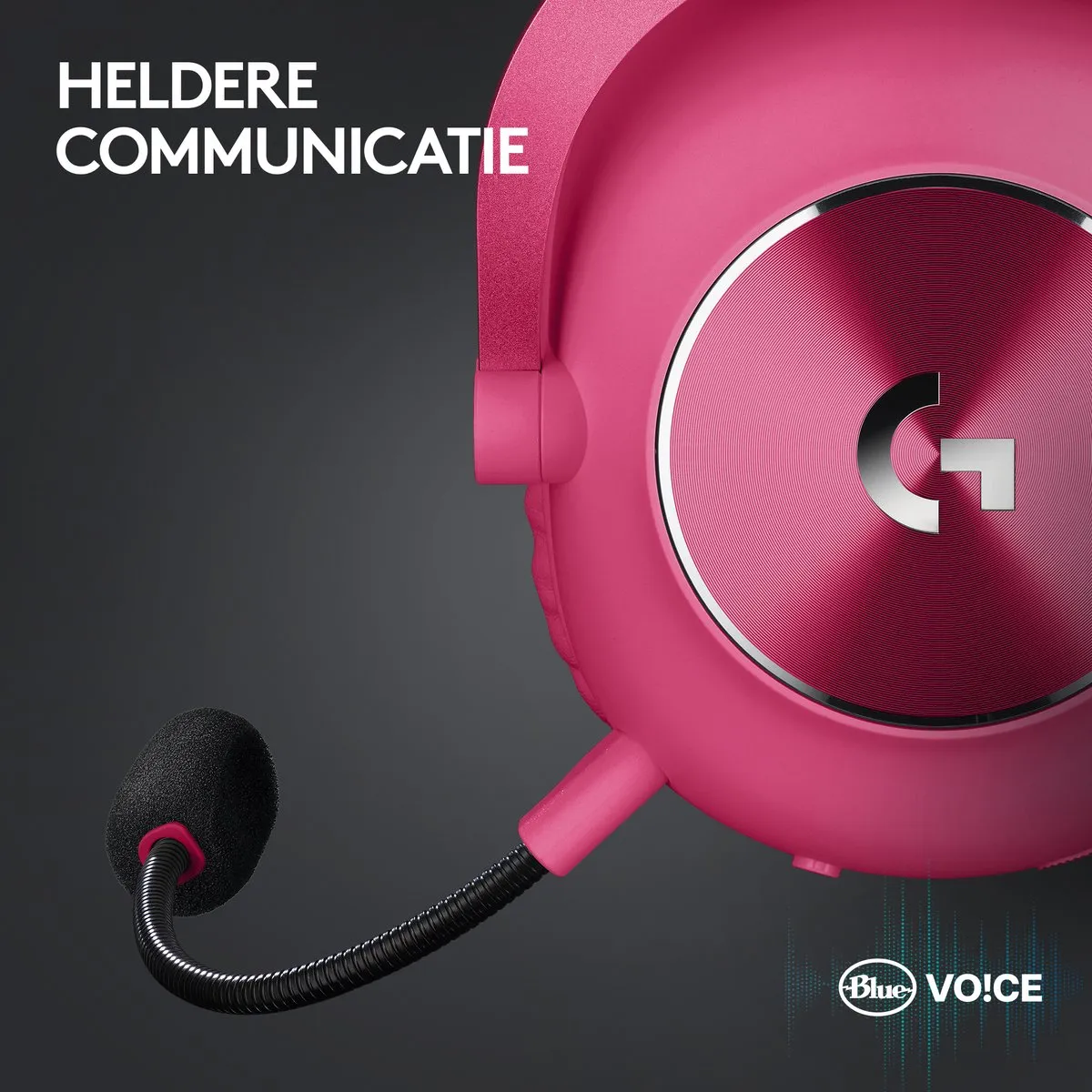 Logitech G PRO X 2 Lightspeed Gaming Headset - Magenta