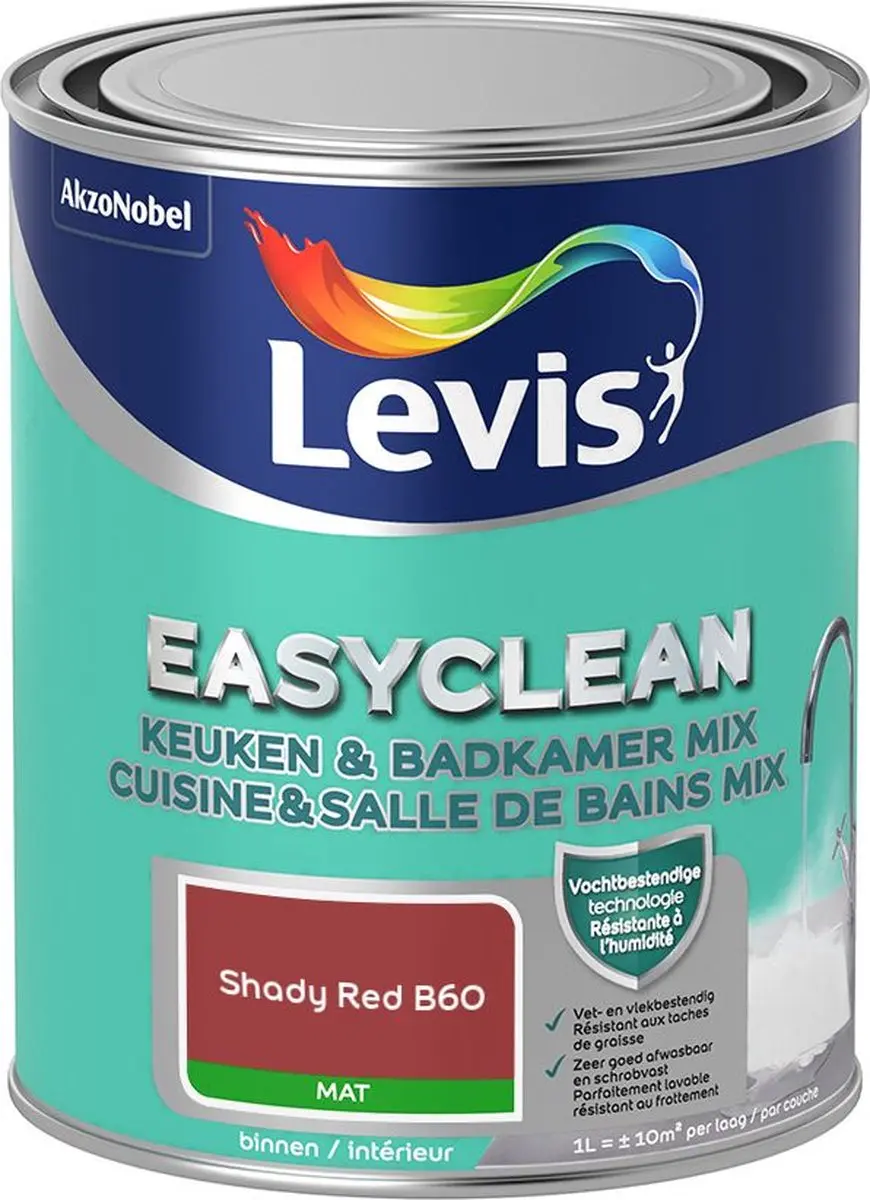 Levi's Easyclean Mengverf Shady Red B60
