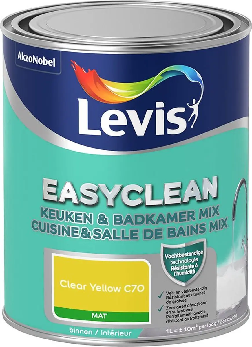 Levi's Easyclean Mengverf Clear Yellow C70