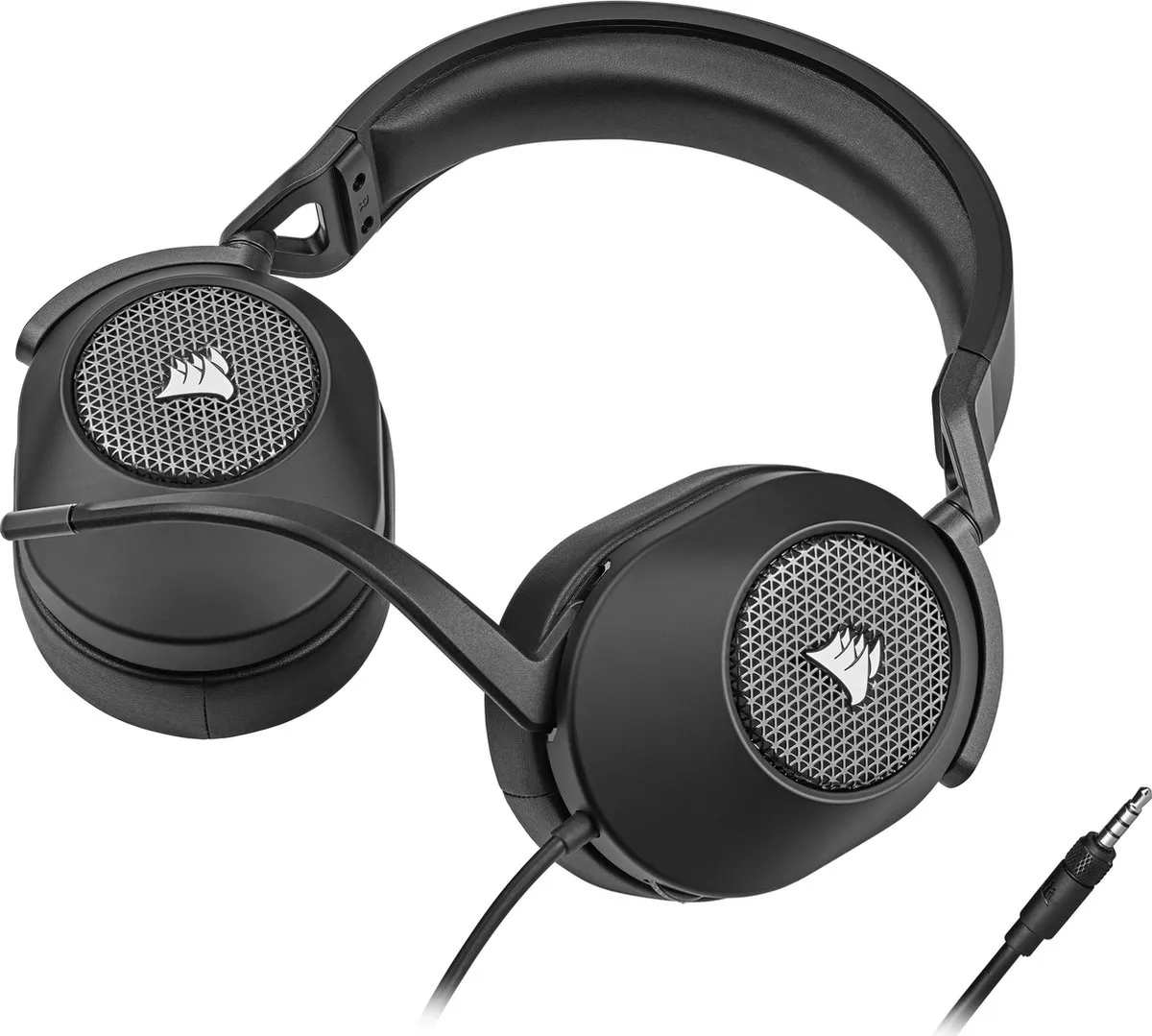 Corsair HS65 Carbon Gaming Headset - 50mm Drivers