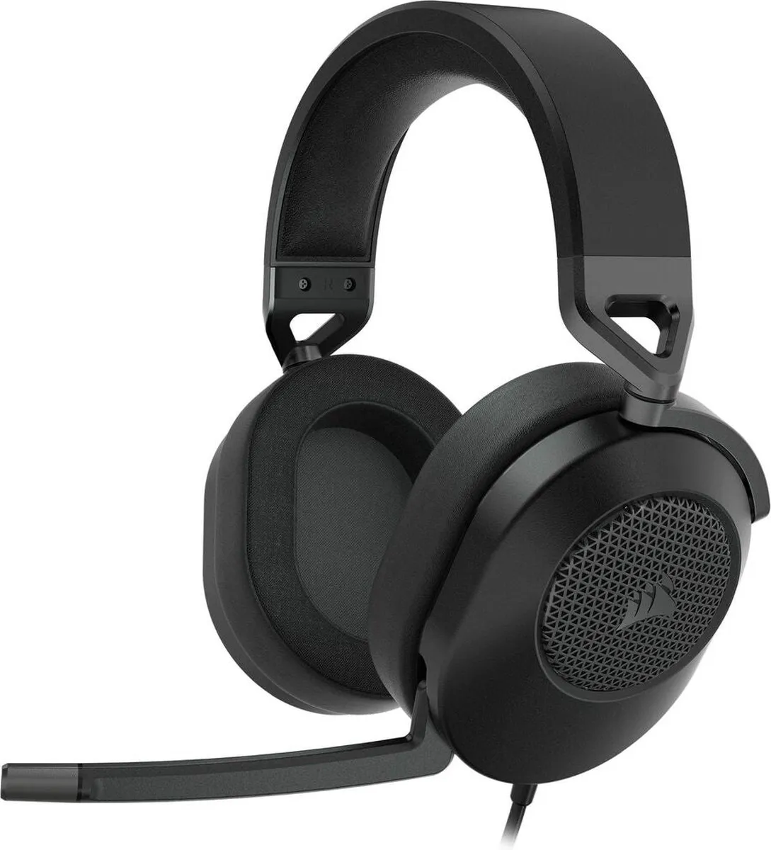 Corsair HS65 Carbon Gaming Headset - 50mm Drivers