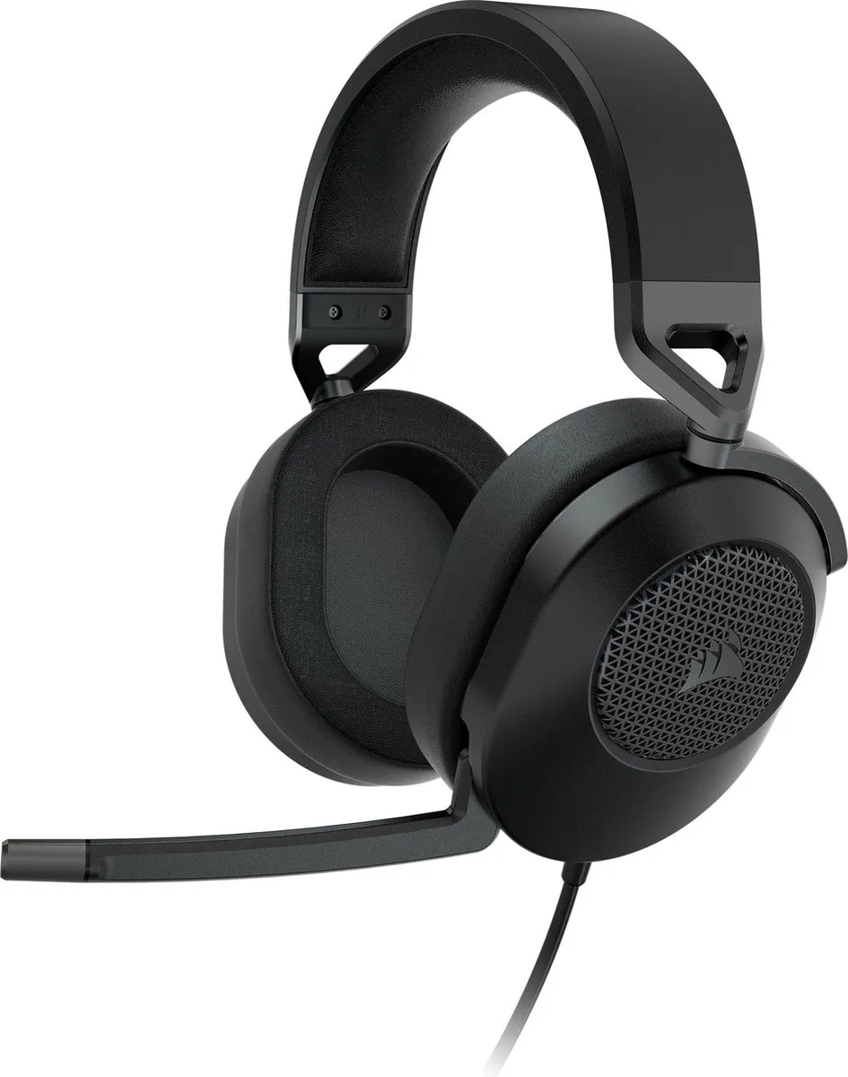 Corsair HS65 Carbon Gaming Headset - 50mm Drivers