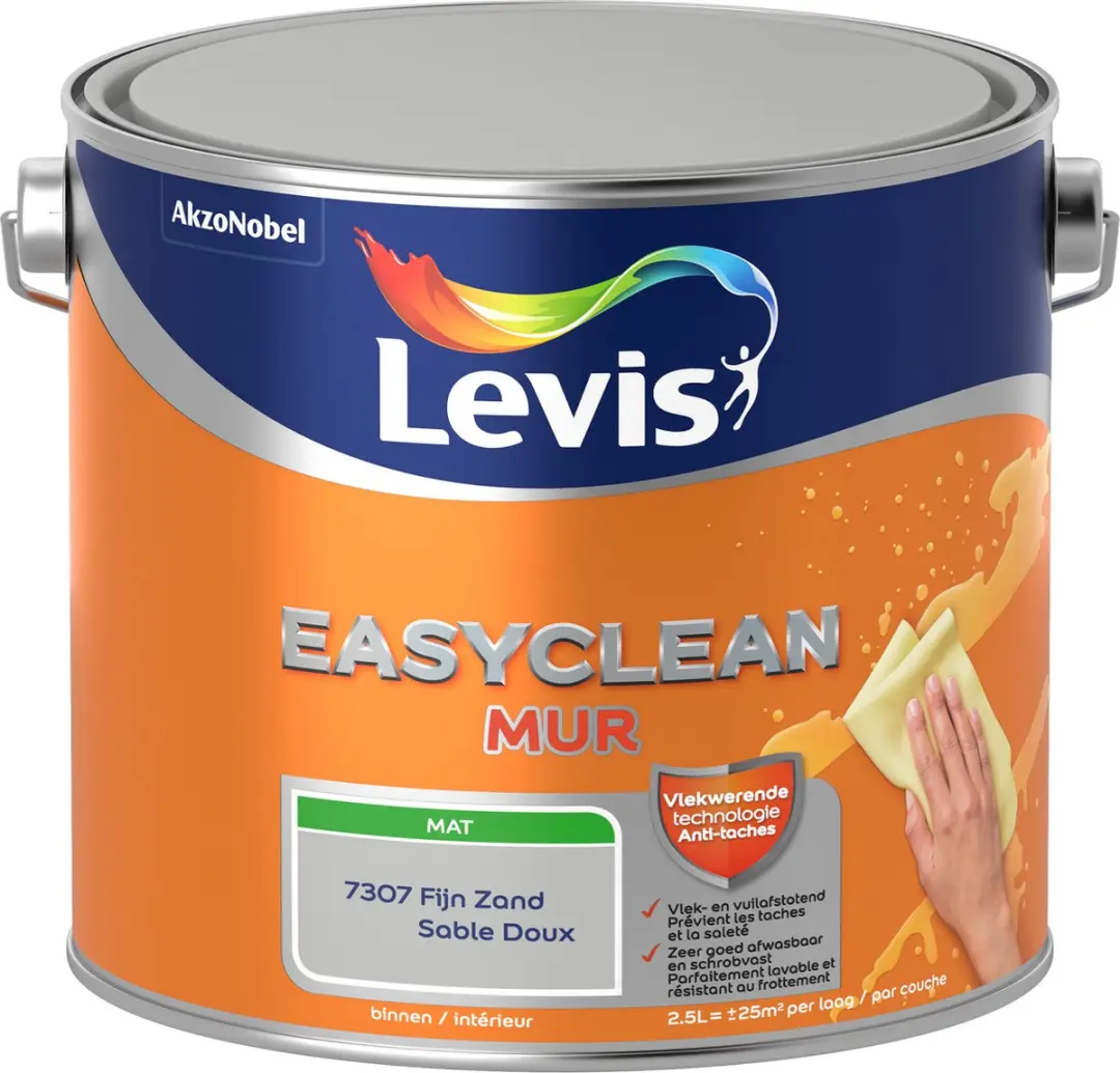 Levi's Easyclean Mur Mat Fijn Zand
