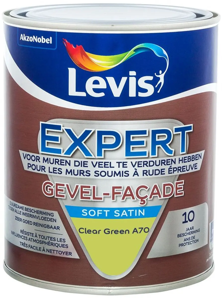 Levi's Expert Gevel Mix Clear Green A70 Mengverf 1L
