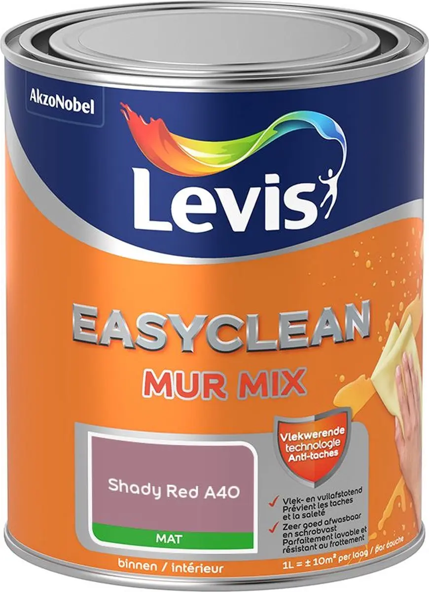 Levi's Easyclean Mur Mat Mix Mengverf 1L