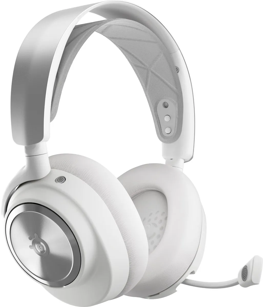 SteelSeries Arctis Nova Pro - Draadloze Gaming Headset - Wit