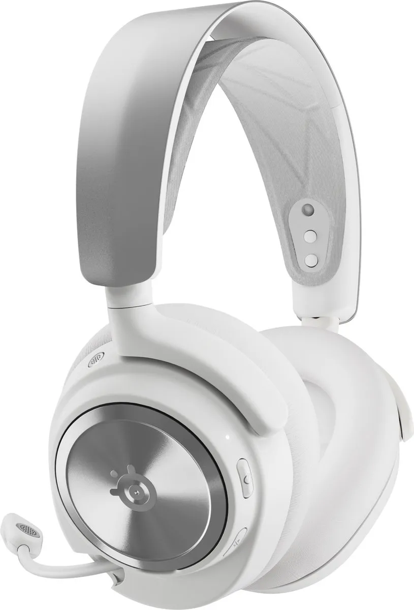 SteelSeries Arctis Nova Pro 61524 Draadloze Gaming Headset - Wit - afbeelding 6 van 6
