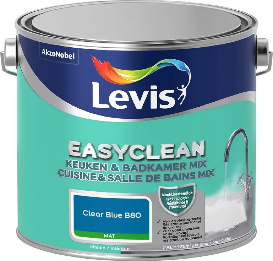 Levi's Easyclean Mengverf Clear Blue B80