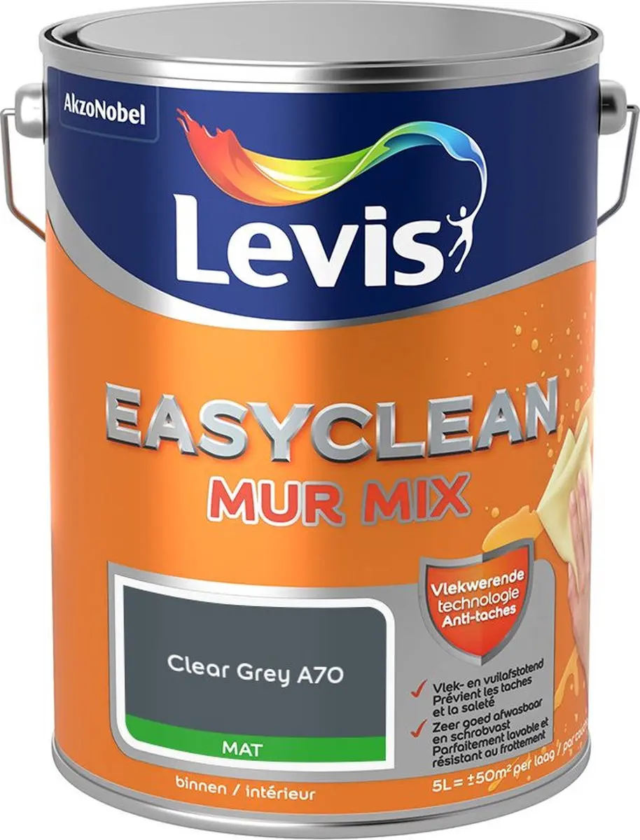 Levi's Easyclean Mur Mat Mix 5L