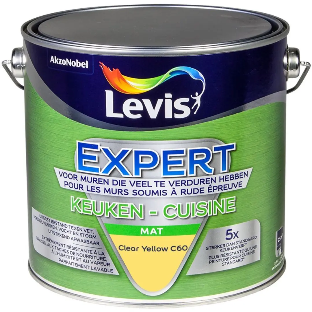 Levi's Expert Keuken Mix Clear Yellow C60 Mengverf 2,5L