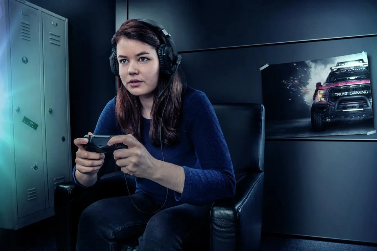 Trust GXT412 Celaz Gaming Headset - 50mm - Zwart - afbeelding 6 van 6