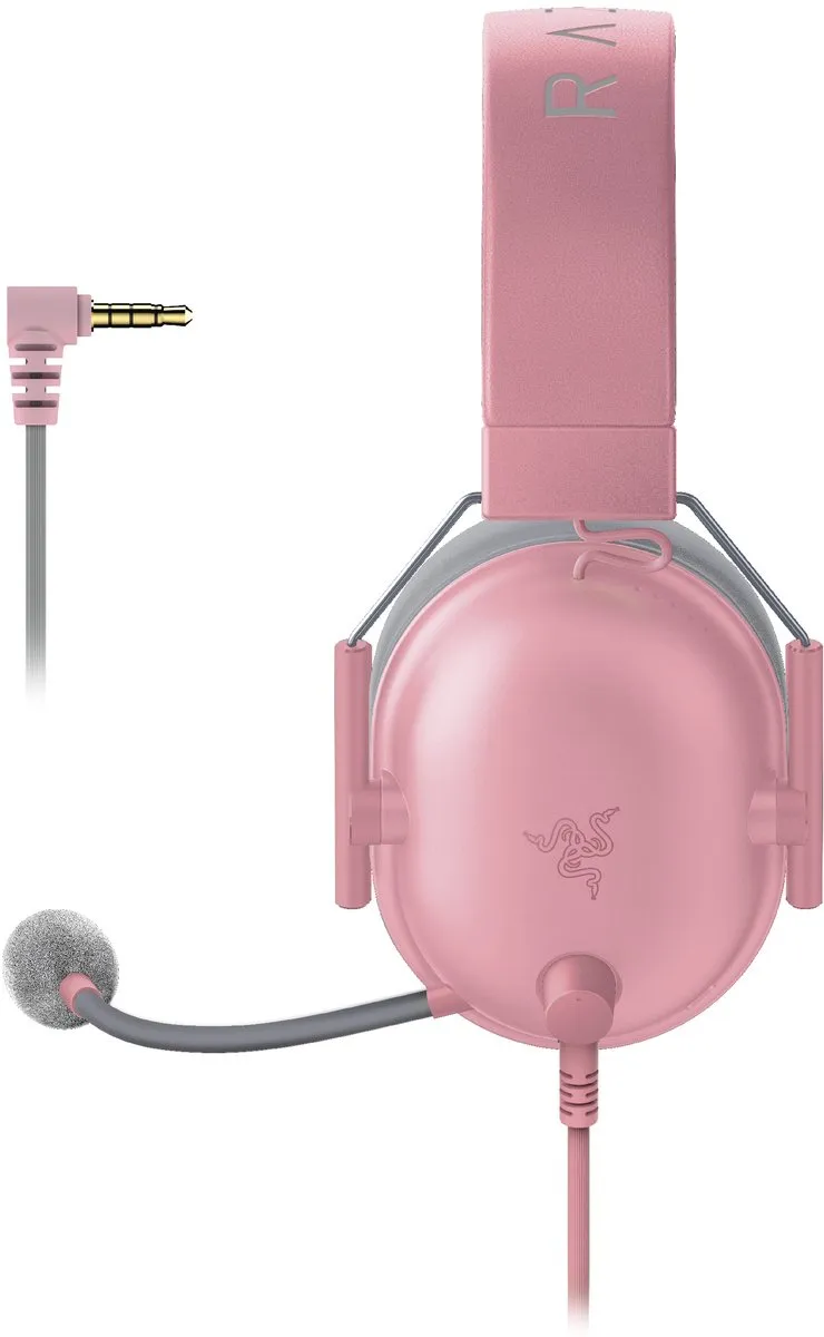 Razer Blackshark V2 X Gaming Headset - 7.1 Surround - Roze - afbeelding 6 van 6