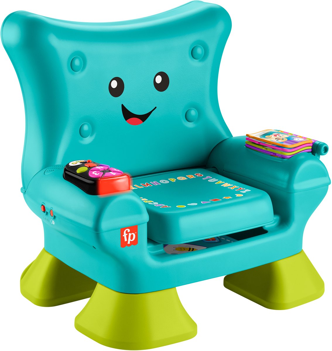 Fisher-Price Leerplezier Smart Stages Chair, 1 jaar, Geluid, Batterijen vereist, Meerkleurig