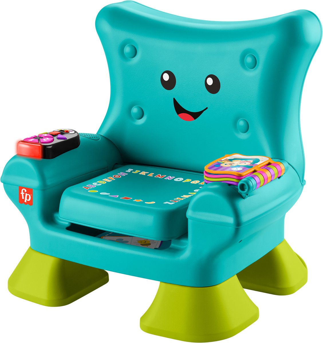 Fisher-Price Leerplezier Smart Stages Chair, 1 jaar, Geluid, Batterijen vereist, Meerkleurig