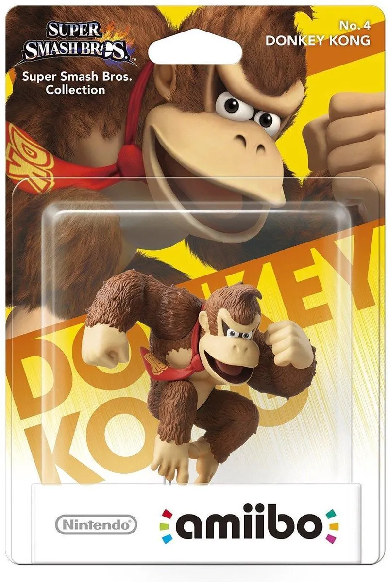 Nintendo Amiibo Donkey Kong Super Smash Bros.