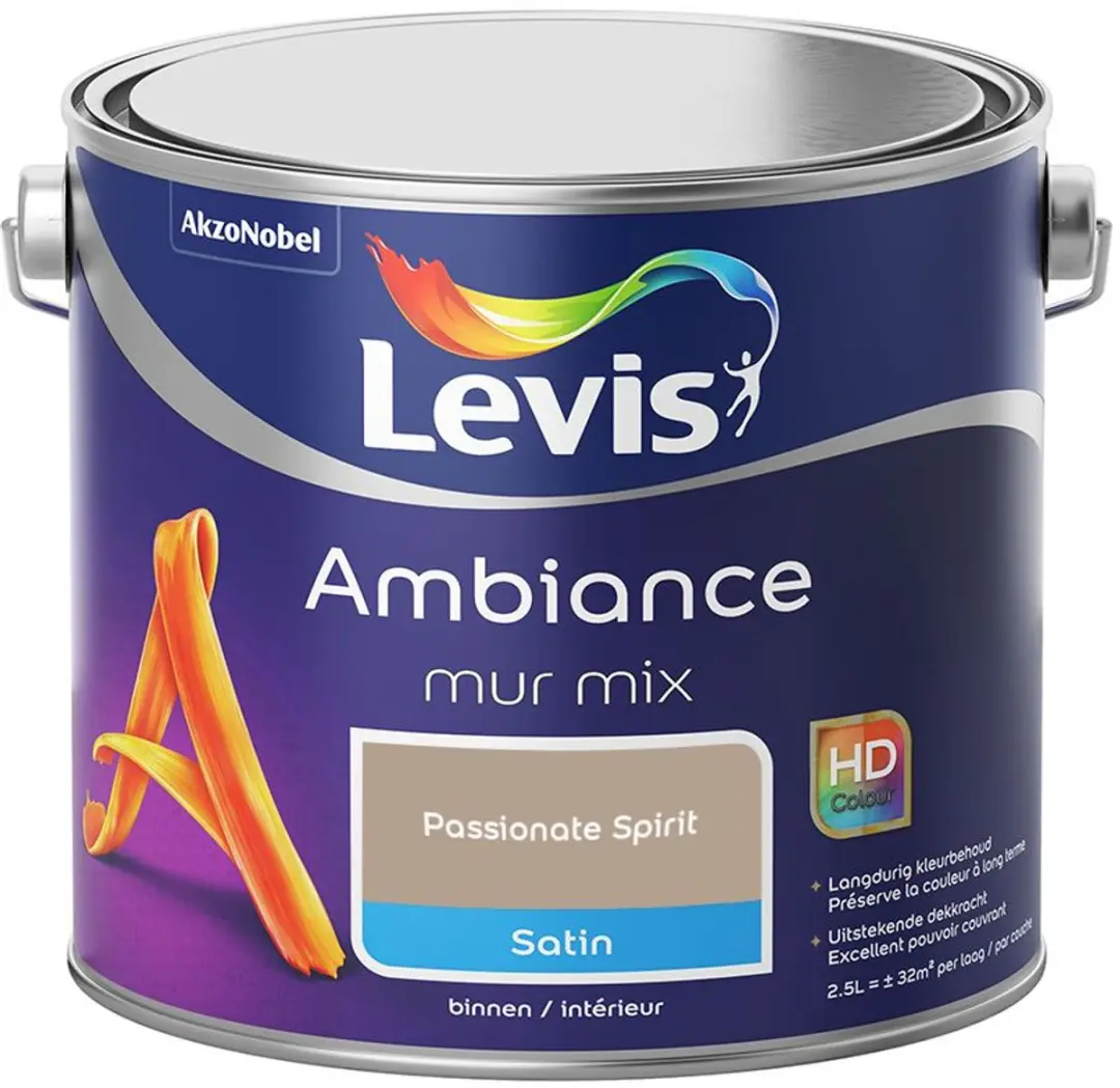 Levi's Ambiance Mur Satin Mix Verf
