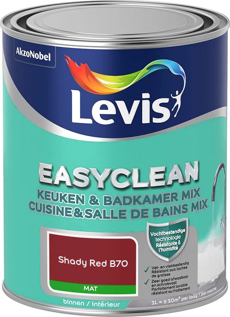 Levi's Easyclean Mengverf Shady Red B70