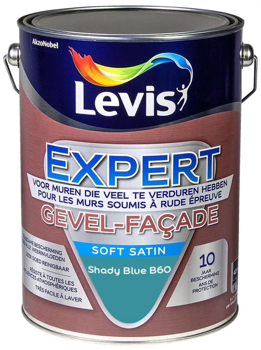 Levi's Expert Gevel Mix Shady Blue B60 Mengverf 5L