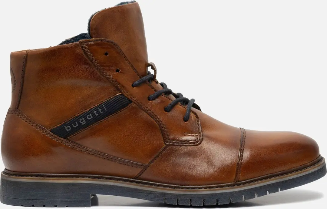 Bugatti Heren Nette Veterschoen Cognac