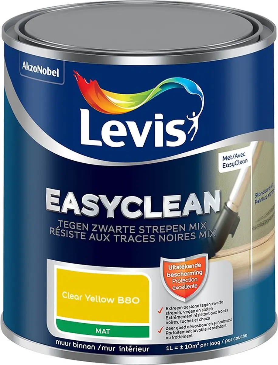 Levi's Easyclean Tegen Zwarte Strepen Mix 1L