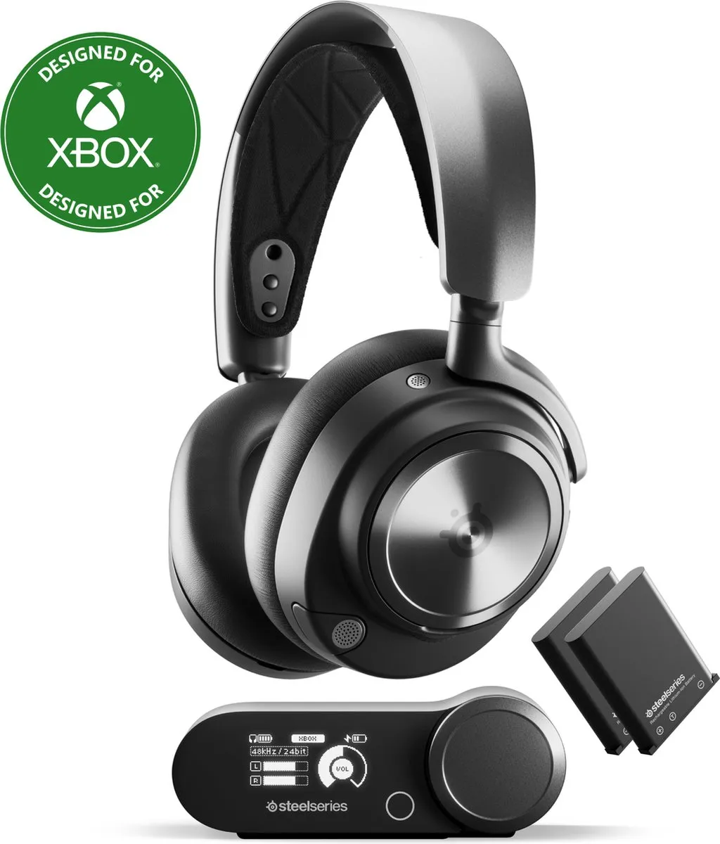 SteelSeries Arctis Nova Pro 5707119041072 Draadloze Gaming Headset - Zwart