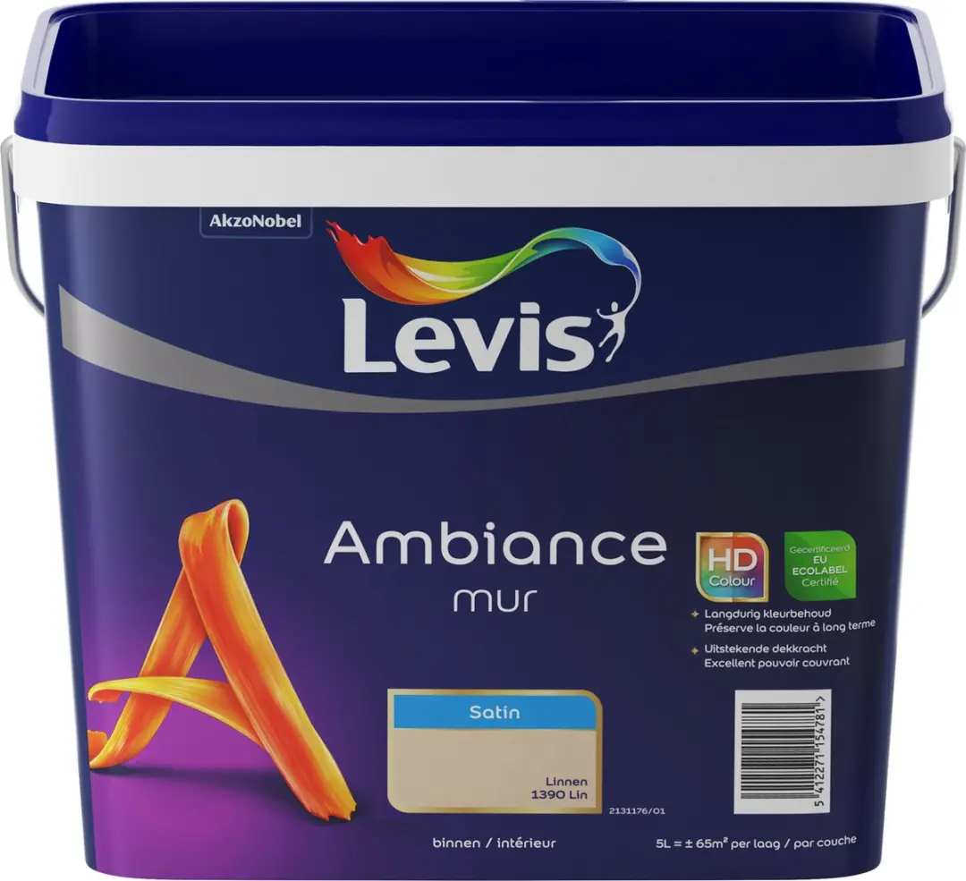 Levi's Ambiance Mur Satin Linnenverf 5L