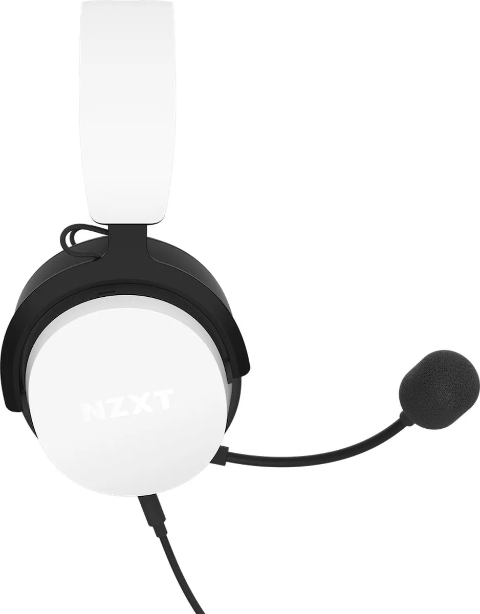 NZXT Relay AP-WCB40-W2 Gaming Headset - Wit
