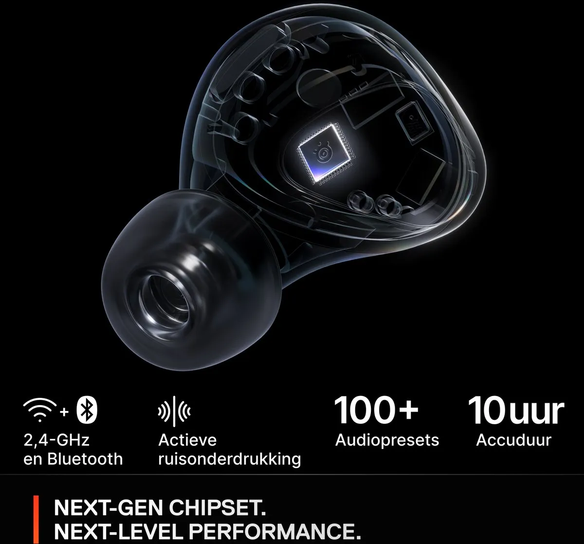 SteelSeries Arctis GameBuds X 61681 - Oordopjes - Zwart - IP55