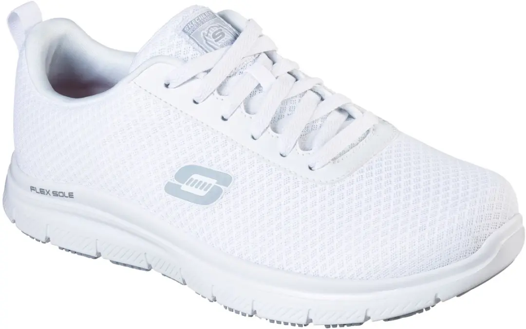 Skechers Flex Advantage SR Bendon Herensneaker - Wit