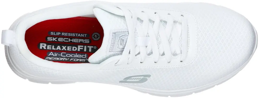 Skechers Flex Advantage SR Bendon Herensneaker - Wit