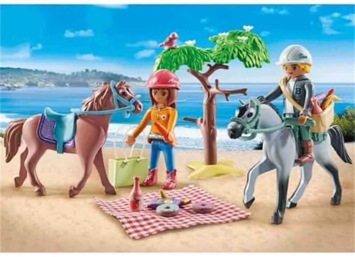Playmobil Starter Pack Paardrijden Strand Amelia Ben 71470